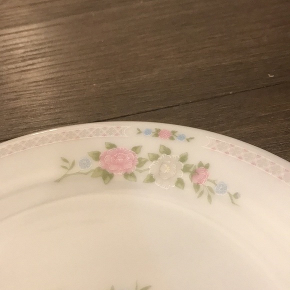 Crown Ming bird of paradise 7 1/2” salad / bread plates set of 4 euc - Picture 4 of 6